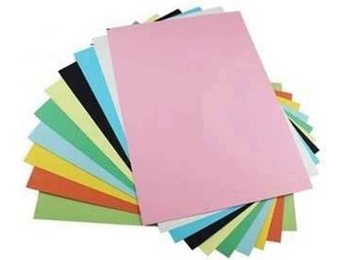 Cartulina Colores Variados (A4 - 100 Unidads - 250 g/m²)