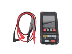 Multímetro digital Habotest HT124B+, True RMS, capacitancia, sin marca.