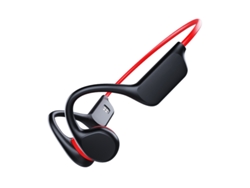 Auriculares de conducción ósea, auriculares inalámbricos abiertos Bluetooth 5.0 con memoria integrada de 32 GB, auriculares resistentes al agua IP68