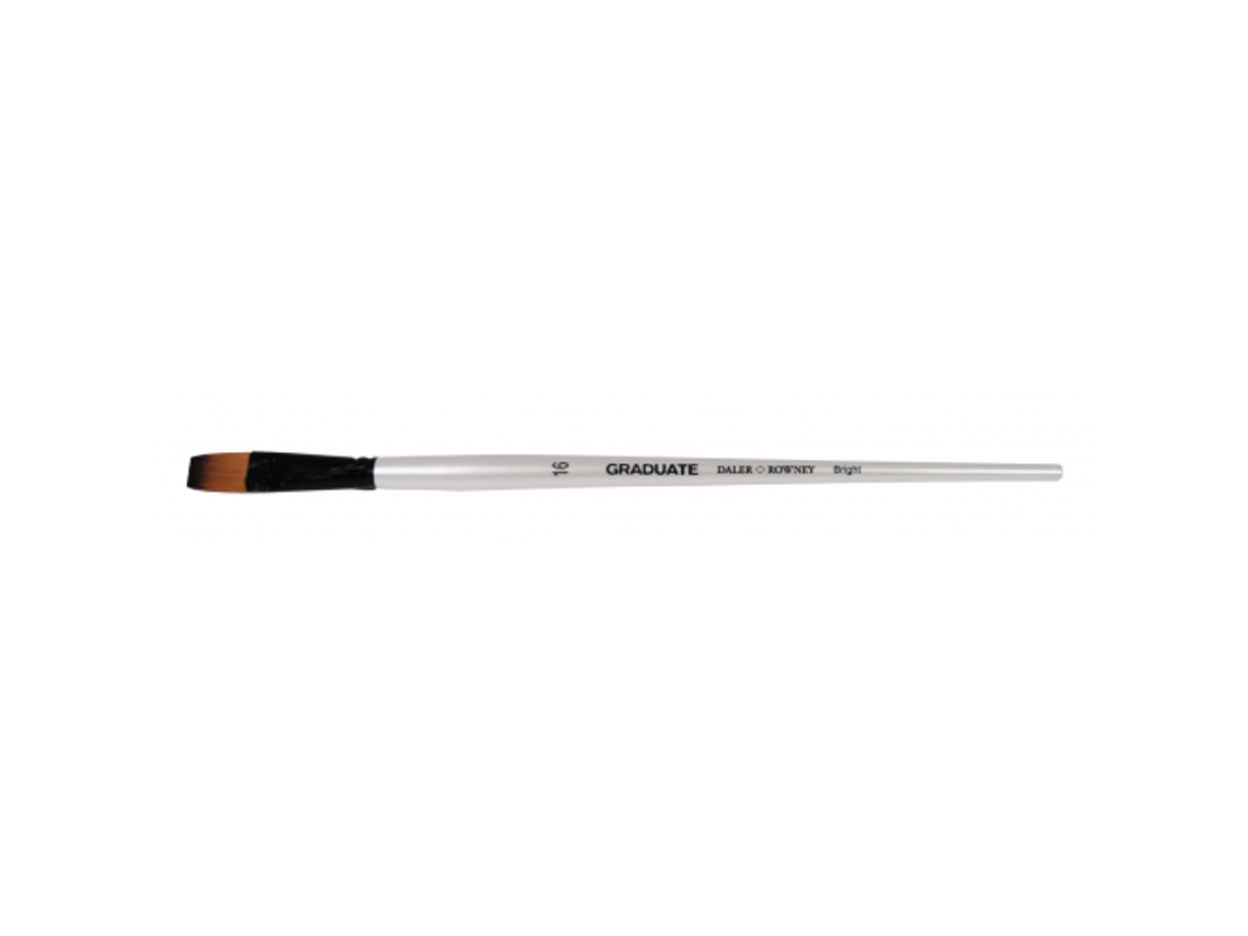 Pincel Sintetico Plano Corto Graduate Mango Largo (16'' 20,6 Mm)