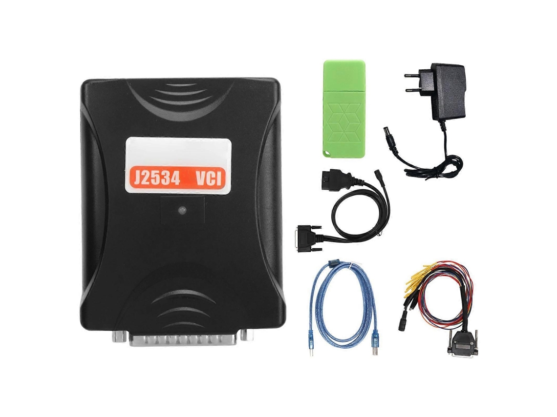 Para programador de ECU Sm2pro J2534 Vci 67 en 1, lectura y escritura, portaherramientas de ECU, suma de comprobación, enchufe I de 100 a 240 V