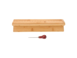 Juego De Herramientas De Encuadernación De Madera Con Perforadora Manual Y Estructura Estable.