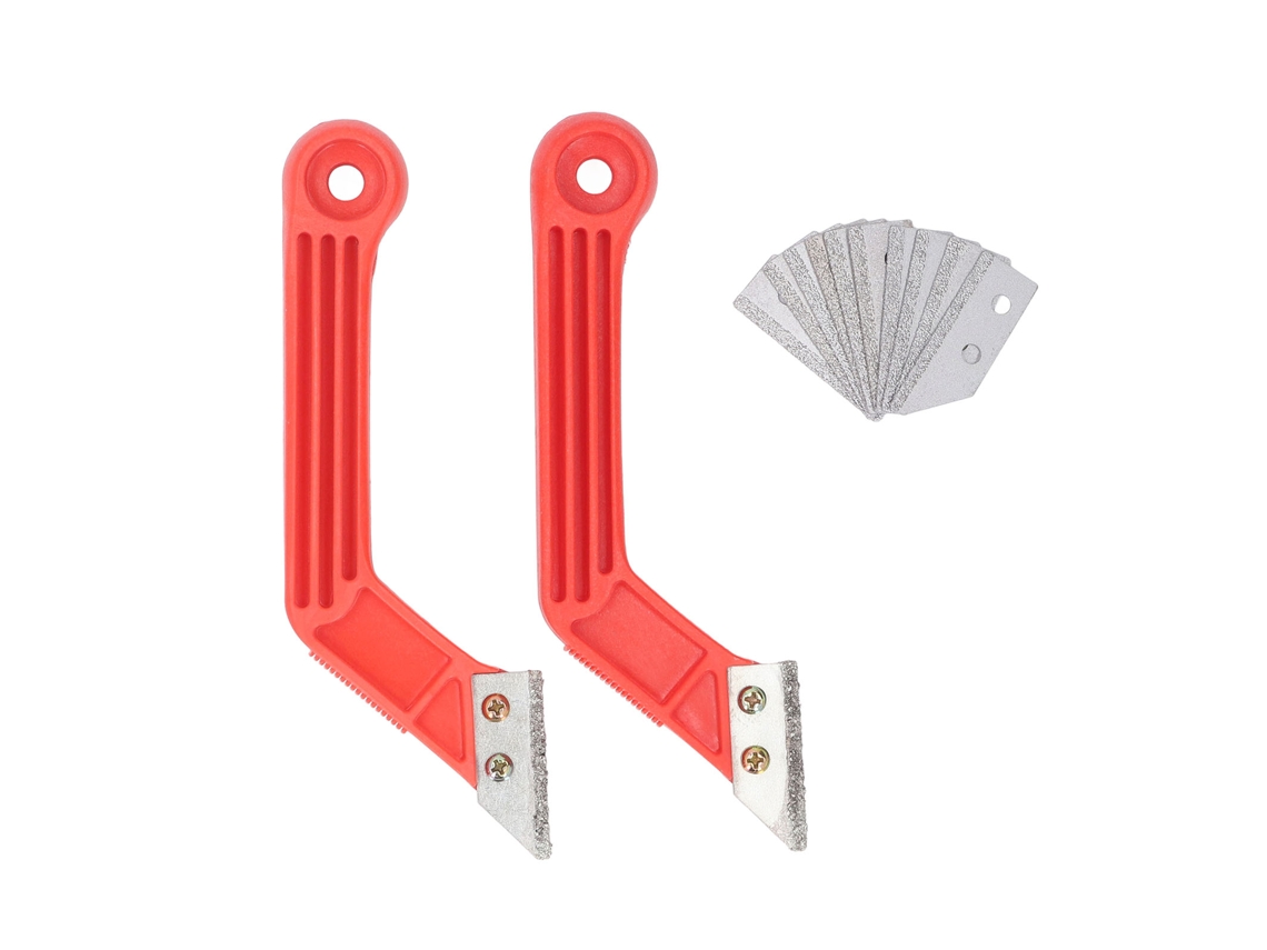 Kit Para Retirar Mortero Con Sierra Angular Y 10 Hojas Para La Limpieza De Azulejos.