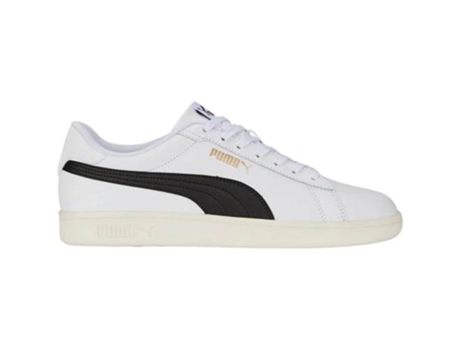 Zapatos de Hombre PUMA Smashl Piel Blanco (42.5)