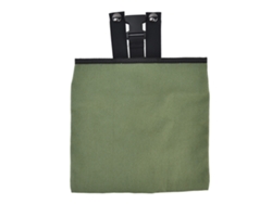 Bolsa Plegable Portátil De Lona Gruesa Para Recolección De Alimentos, Ideal Para Acampar, Cazar Y Recolectar Frutas - Verde Militar