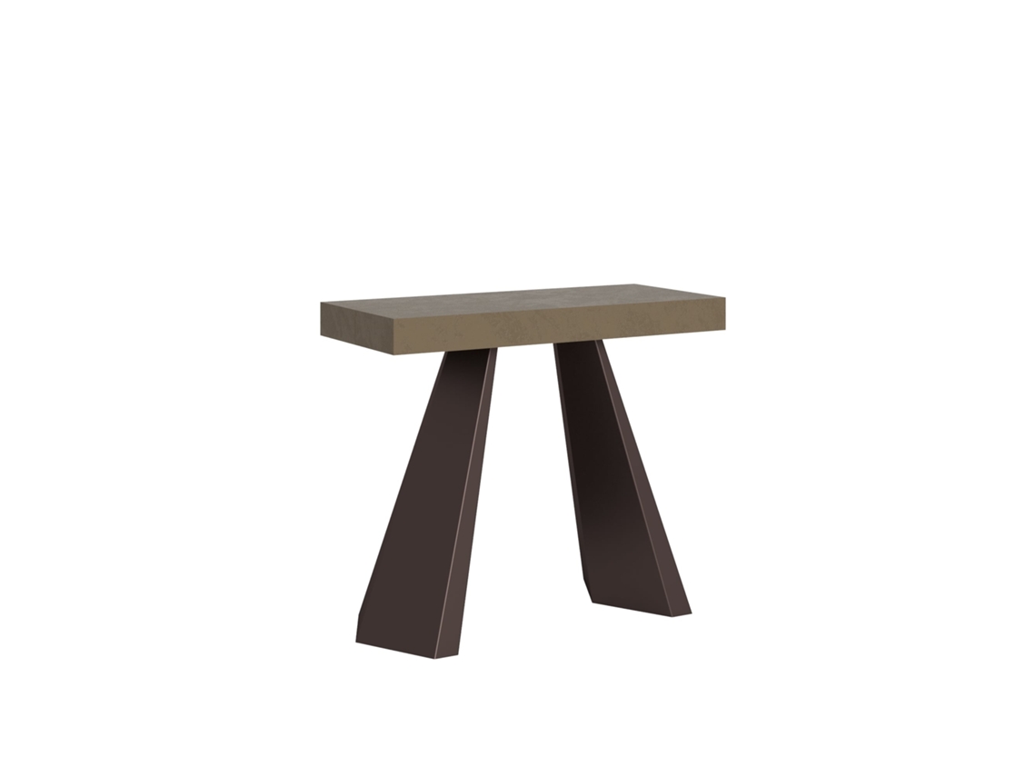 Mesa consola extensible 90x40/300 cm Diamante Premium Gris Paloma Itamoby