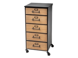Well Home - Cajonera Para Almacenar Archivos Con Una Decoración Retro
