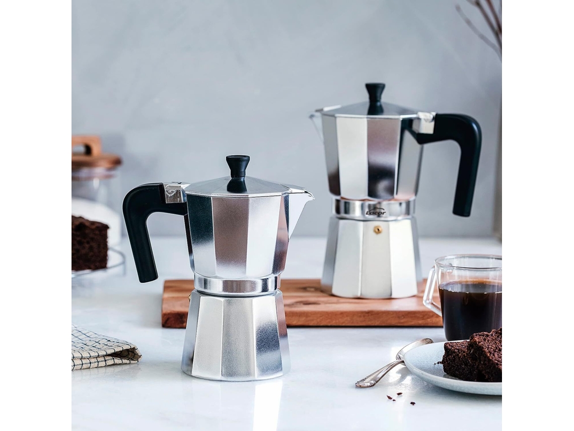 Cafetera Aluminio LACOR 1L