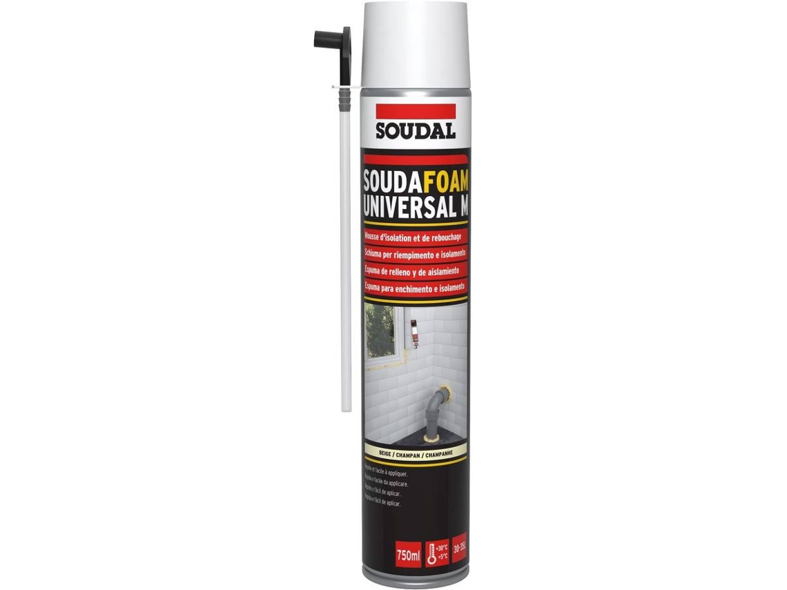 Espuma Poliuretano SOUDAL Universal Manual 750ml