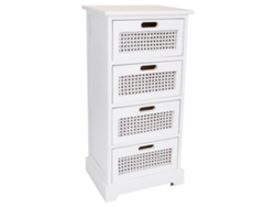 Sinfonier de Madera Blanco 35x29x75h cm
