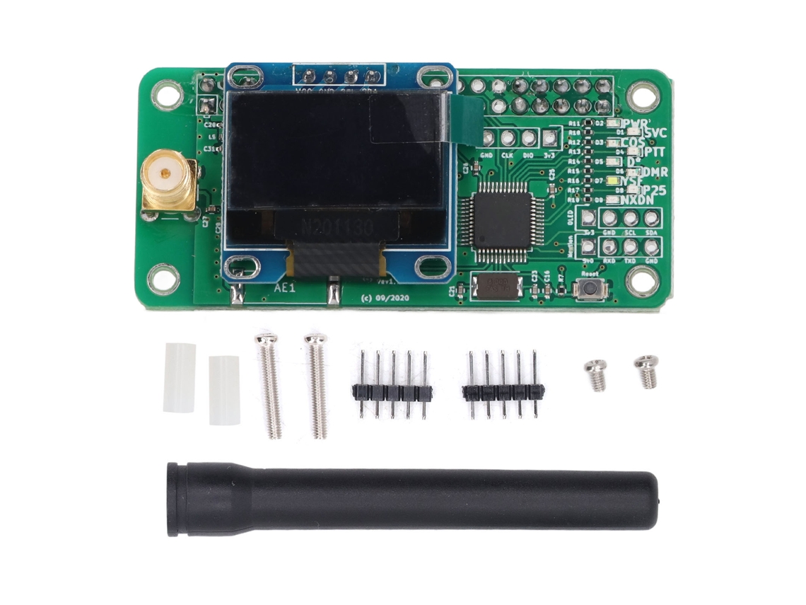 Módulo De Punto De Acceso Inalámbrico Multimodo, Placa De Expansión Usb Con Pantalla, Compatible Con Dmr P25 Ysf Para Raspberry Pi