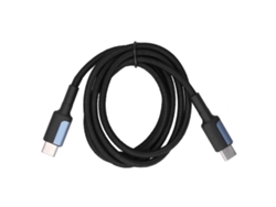Cable De Carga Rápida Usb-c A Usb-c Con Transmisión De Datos, Aleación De Zinc, 1 M
