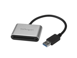Lector de Tarjetas STARTECH.COM CFASTRWU3 USB 3.0 Negro y Plateado
