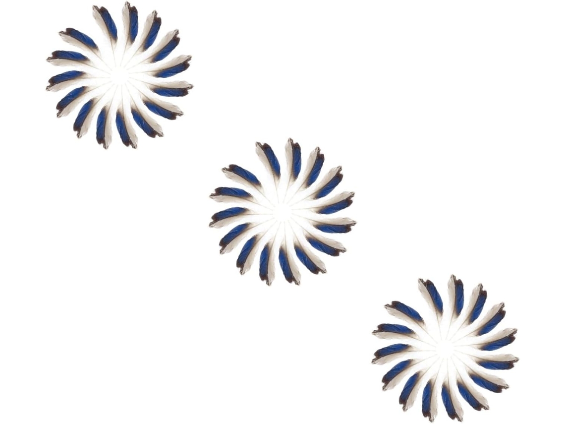 Juegos De Decoraciones De Plumas Para Bodas Y Fiestas Coloridas.