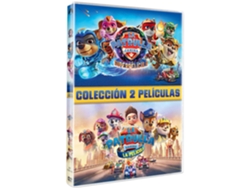 La Patrulla Canina Paw Patrol / Pack 2 Peliculas Dvd: La Pelicula The Movie La Superpelicula The Mighty Movie