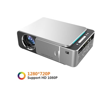 Proyector Portátil T6 Compatible con HDMI y USB (3500 Lumen - 4K)