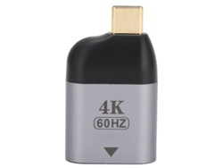 Adaptador Convertidor De Cable De Vídeo Usb-c A Interfaz Multimedia Hd Con Salida 4k A 60 Hz