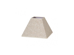 Pantalla Piramide Tenorio E27 Lino beige 40dx18dx28h
