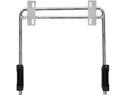 Reposapiés Para Silla De Oficina De 415 Cm, Placa De Hierro, Cojín Ergonómico Cómodo.