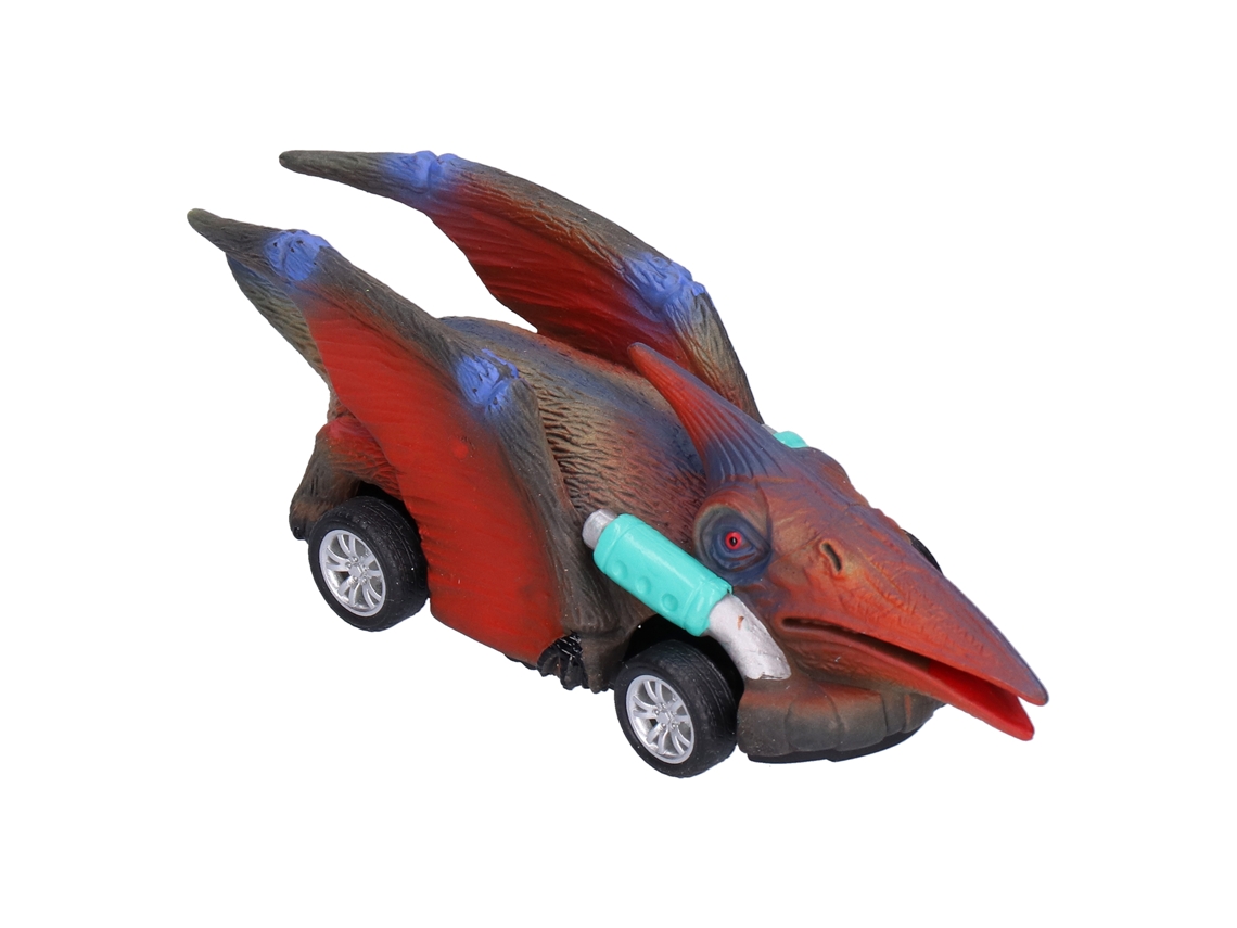 Ats-modelo De Dinosaurio Con Tracción Hacia Atrás Coche Juguete Educativo De Cuatro Ruedas Para Niños
