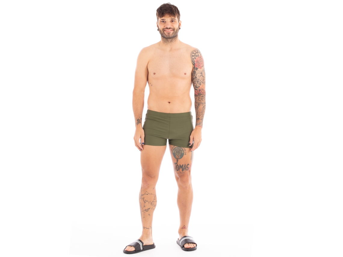 Pantalones Cortos de Natación SQUBA Hombre (Verde)