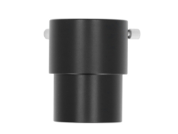 Tubo extensor de ocular para telescopio de 2 pulgadas, adaptador extensor de distancia focal negro