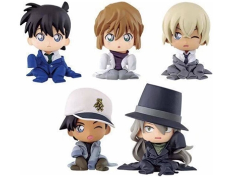 Set de Figuras OEM Conan Jimmy Kudo (5 unidades - 5 cm)