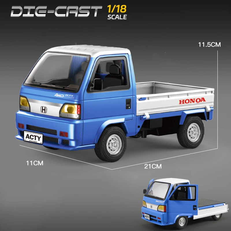 (azul) Coche De Juguete A Escala 1:18 De Aleación, Fabricado En Fundición A Presión Con Sonido Y Luz.
