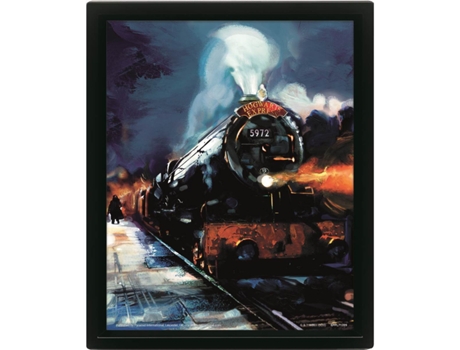 Marco lenticular 3d PYRAMID Harry Potter Hogwarts Express