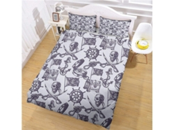 Juego Ropa Cama Piezas Funda Nórdica Microfibra Almohada Juego Niños 220x240 Cm 220 X 240 65