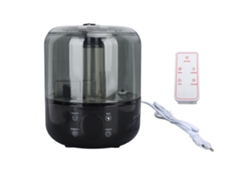 Umidificador De Mesa Silencioso 3l Com Jato Duplo Ajustável Para Escritório E Quarto