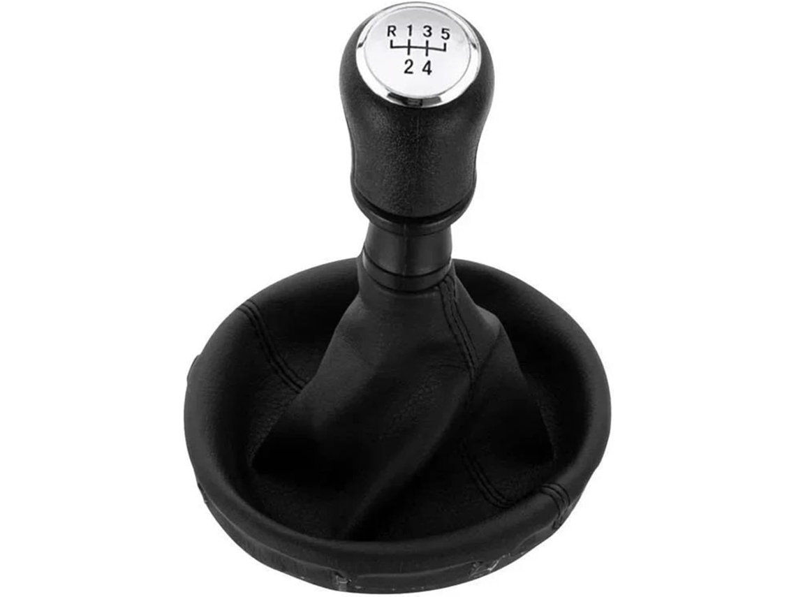 Pomo De Palanca Cambios 5 Y 6 Velocidades, Funda Cuero Para Transporter Multivan Caravelle T5 2003 – 2010