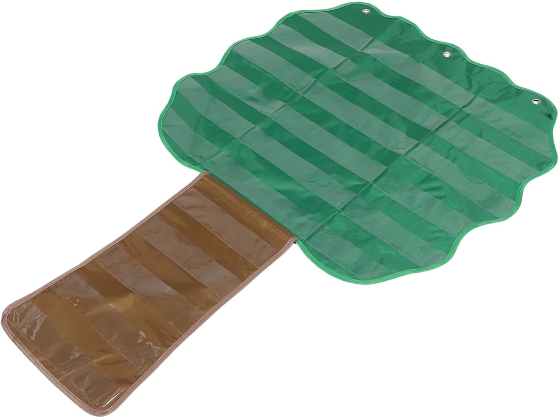 Organizador De Pared Ligero Con Bolsillos Transparentes Para El Aprendizaje Escolar.