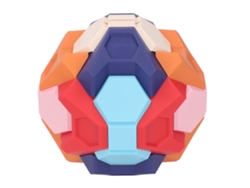 Rebe-bloques De Construção Banco De Moedas Puzzle 3d Colorido Brinquedo Bola Para Crianças