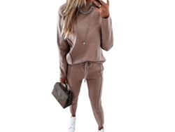 2026-conjunto De Sudadera Para Mujer Con Camiseta Y Pantalones De Algodón Mezclado Ropa De Descanso