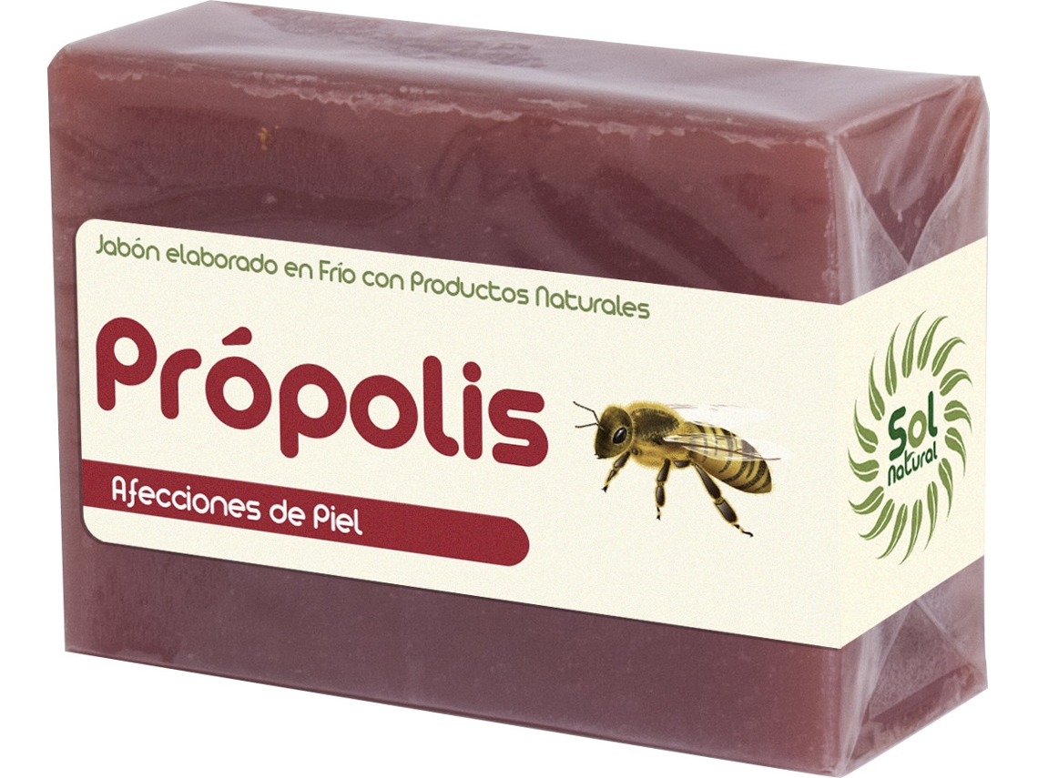 Suplemento Alimentar SOLNATURAL Jabon De Propolis (100 Gr)