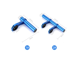 Extensor De Manillar De Bicicleta De Aluminio Con Soporte Para Accesorios De Bicicleta De Montaña