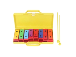 Ats-campanas Resonantes De 8 Notas Coloridas Con Estuche, Placas Extraíbles, Mallet, Instrumento Percusión Para Niños Y Adultos
