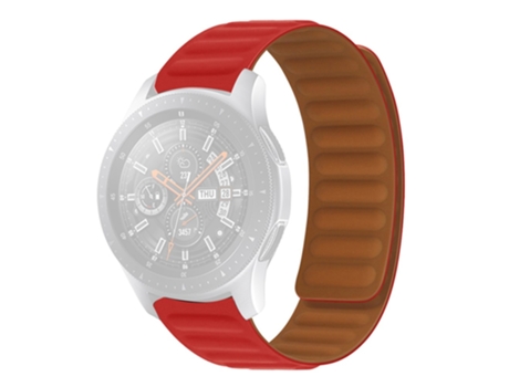 Correa de Silicona magnético para Samsung Galaxy Watch 5 40mm/44mm/Watch 5 Pro 45mm - tinto