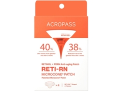 Acropass Parches De Microagujas T-shape Para Frente, 4 Unidades.