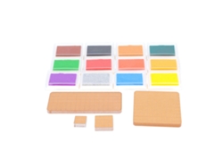 Juego De Tintas Para Sellos Con Bloques Acrílicos Transparentes Para Manualidades Y Proyectos De Bricolaje.