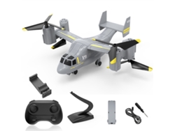 Ats-drone Control Remoto Avión Con Cámara Hd 1080p Modo 2 En 1 Drone Cuadcóptero Rc Regalo Ideal Para Niños
