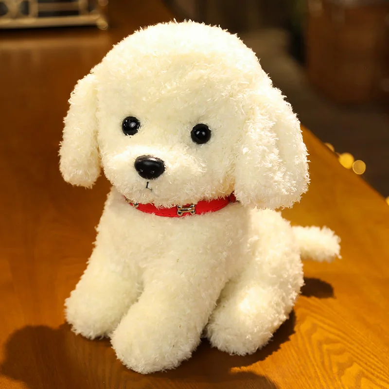 (estilo 6, 28 Cm) Lindo Cachorrinho De Pelúcia De Pelo Encaracolado, Presente De Aniversário Para Crianças