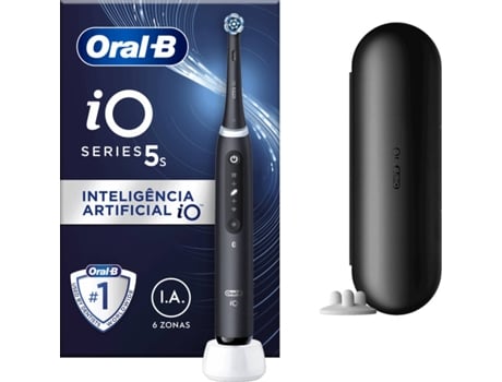Cepillo de Dientes Eléctrico ORAL B iO 5 S Negro