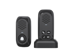 Intercomunicador inalámbrico RF433 de 309 metros (984 pies) con clasificación IP44.