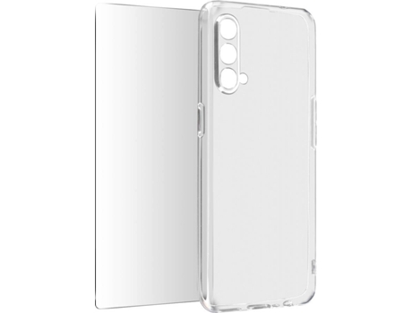 Kit Funda + Protector de Pantalla OnePlus Nord CE 5G AVIZAR Flexible (Transparente)