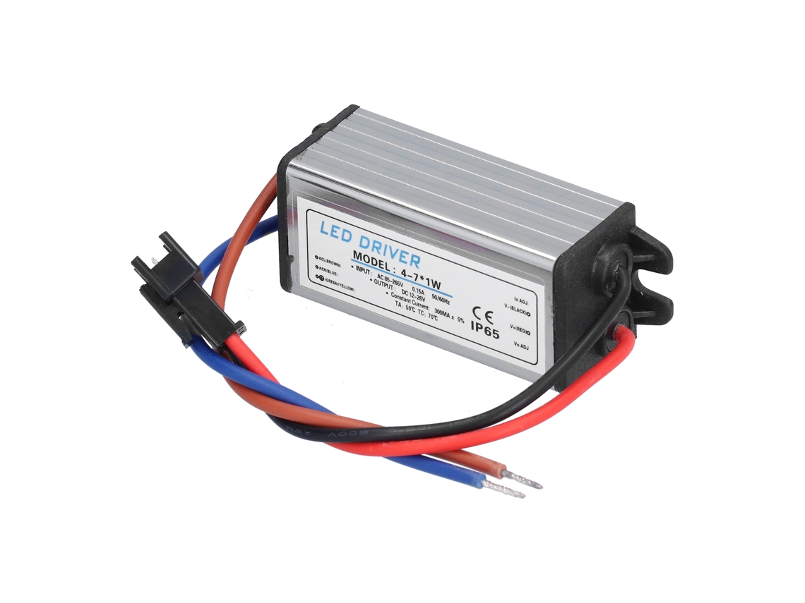 Driver de LED de corrente constante Bj-driver com proteção contra superaquecimento e à prova d'água IP65, carcaça de alumínio para iluminação de baixa tensão.
