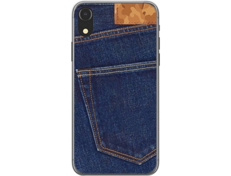 Carcasa iPhone XR TUMUNDOSMARTPHONE Vaquero Multicolor