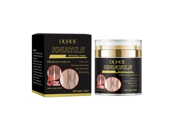 Crema para la piel para eliminar las manchas oscuras en las articulaciones.