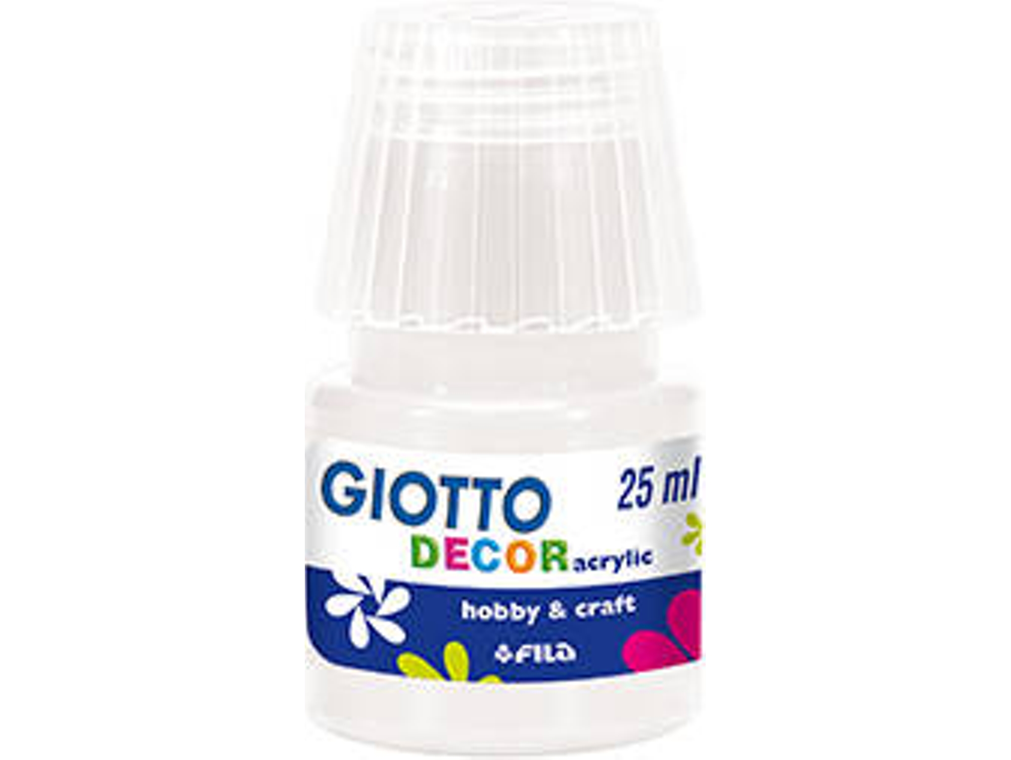 Pintura para Carteles Líquido GIOTTO Decor Acrílico Blanco (25ml)